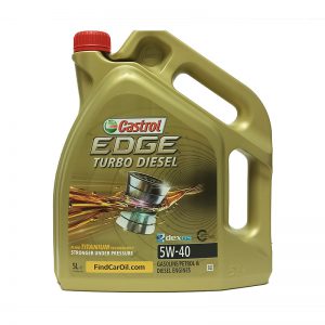 Castrol Edge Turbo Diesel 5w40 5l